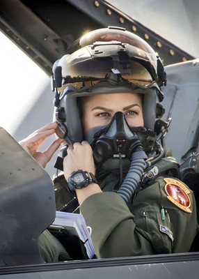 US Air Force Female Fighter Pilot_012624A