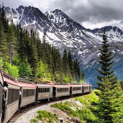 Yukon Railroad_Skagway_Alaska_111421A